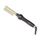 2021 Hot Sale Hot comb 500 degrees led screen electric flat iron ceramic hair brush tourmaline for ladies hair/